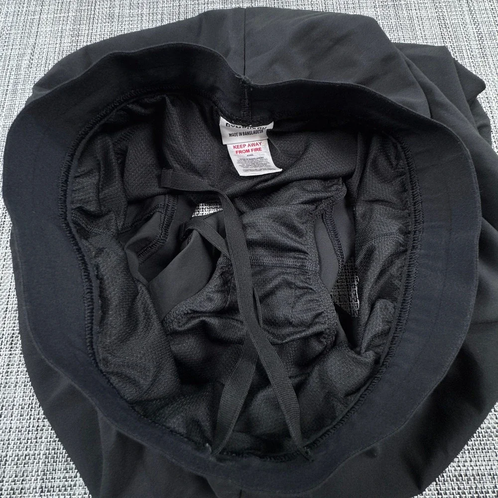 Gymshark Mens Lined Running Training Shorts Black Small Drawstring Athletic